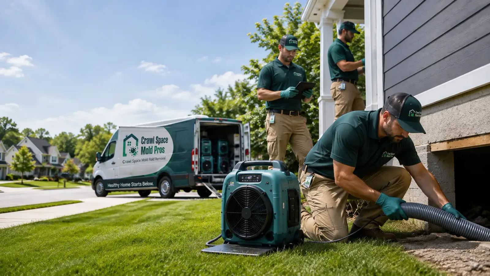 Crawl Space Mold Removal in Chantilly, VA